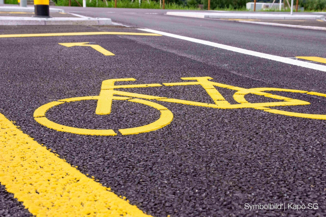 Symbolbild Velounfall 